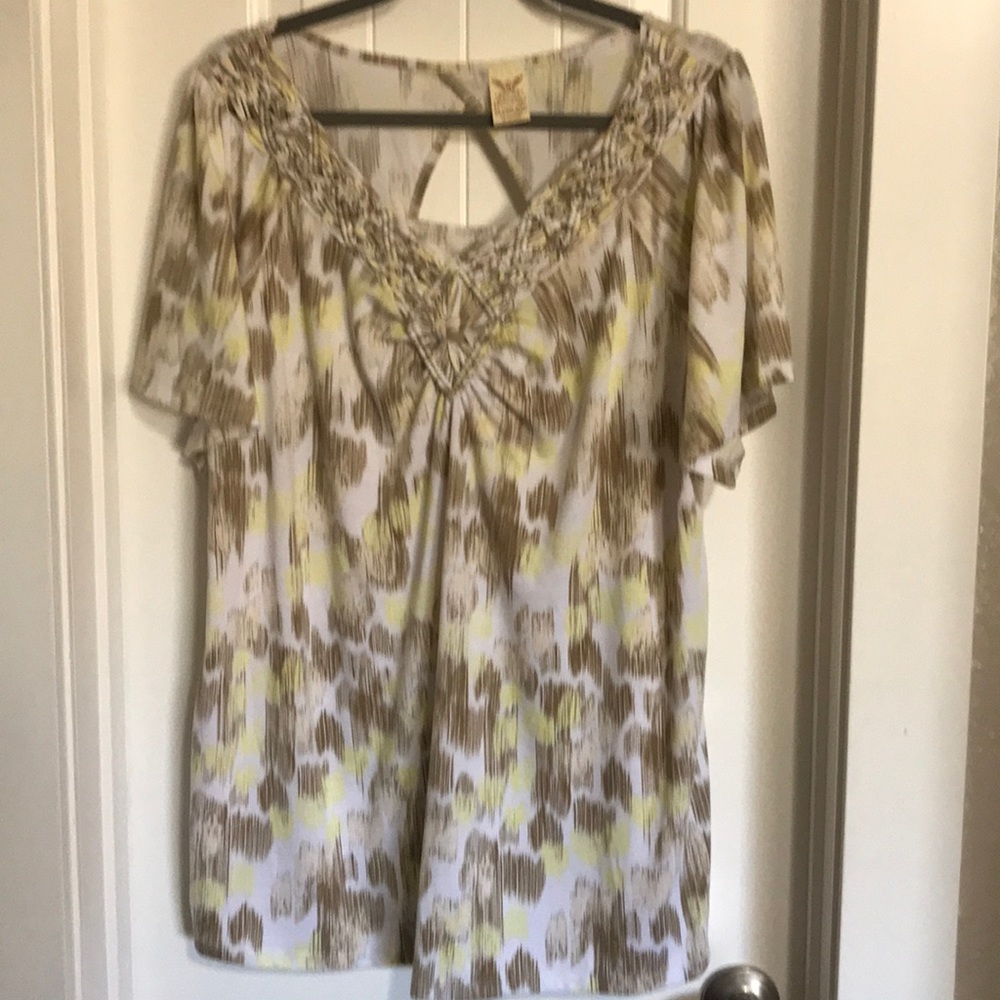 Faded Glory size 18W-20W free flow shirt